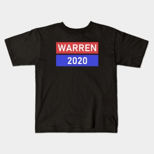 WARREN 2020 Support Logo Kids T-Shirt